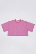 【プランク プロジェクト/PRANK PROJECT】のハードメッシュオーバーTシャツ / Hard Mesh Over T-shirt PNK(ピンク)|ID:prp329100003942423