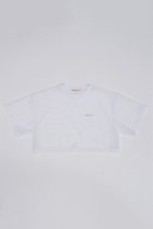 【プランク プロジェクト/PRANK PROJECT】のハードメッシュオーバーTシャツ / Hard Mesh Over T-shirt WHT(ホワイト)|ID:prp329100003942423