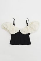 【プランク プロジェクト/PRANK PROJECT】のシースルージャガードボリュームスリーブトップ / See-through Jacquard Voluminous Sleeve Top MLT(マルチカラー)|ID: prp329100003942430 ipo3291000000032910240