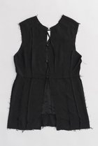 【プランク プロジェクト/PRANK PROJECT】のクロスカットオフ2WAYノースリーブトップ / Cross Cut-off 2WAY Sleeveless Top BLK(ブラック)|ID: prp329100003942432 ipo3291000000032910267