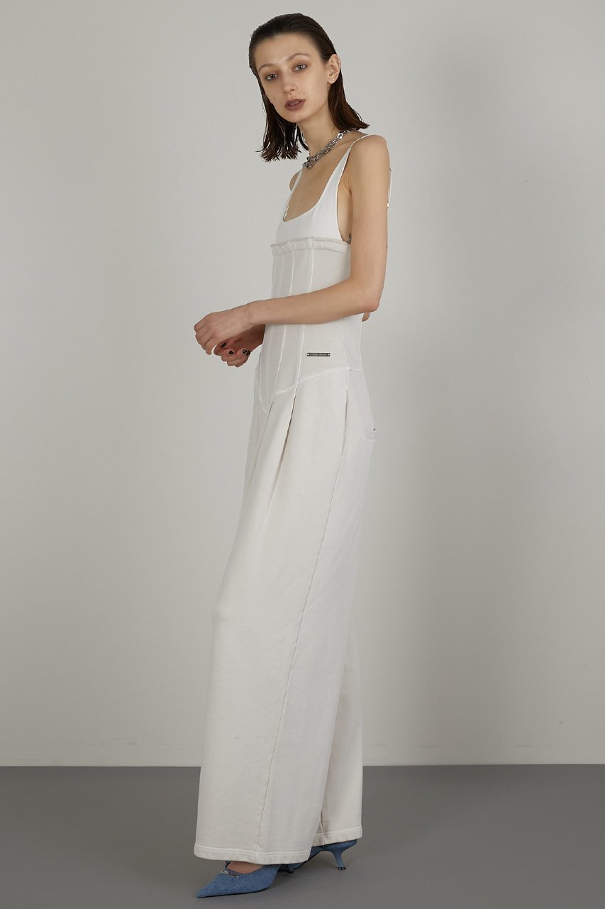 【プランク プロジェクト/PRANK PROJECT】のピグメントスウェットオールインワン / Pigment Sweatshirt All In One 人気、トレンドファッション・服の通販 founy(ファニー) ファッション Fashion レディースファッション Fashion for Women パンツ Pants & Trousers インナー Innerwear コルセット Corset, Bustier スウェット / スエット Sweatshirt, Sweatwear ダブル Double, Double-Breasted フィット Fit, Slim Fit ボトム Bottoms, Lower Wear ワイド Wide, Wide Fit 夏 Summer other-3|ID: prp329100003942433 ipo3291000000034423257