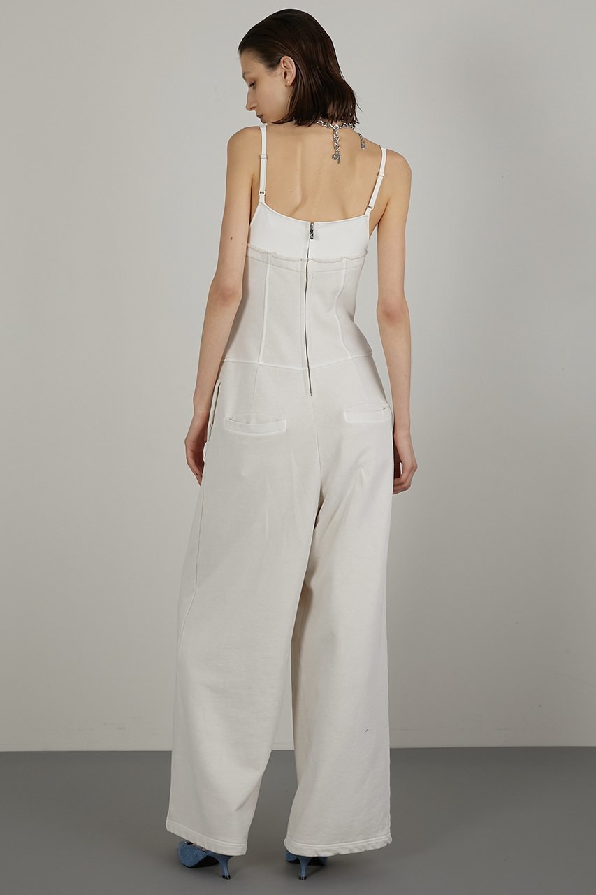 【プランク プロジェクト/PRANK PROJECT】のピグメントスウェットオールインワン / Pigment Sweatshirt All In One 人気、トレンドファッション・服の通販 founy(ファニー) ファッション Fashion レディースファッション Fashion for Women パンツ Pants & Trousers インナー Innerwear コルセット Corset, Bustier スウェット / スエット Sweatshirt, Sweatwear ダブル Double, Double-Breasted フィット Fit, Slim Fit ボトム Bottoms, Lower Wear ワイド Wide, Wide Fit 夏 Summer other-4|ID: prp329100003942433 ipo3291000000034423258