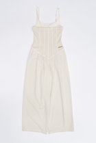 【プランク プロジェクト/PRANK PROJECT】のピグメントスウェットオールインワン / Pigment Sweatshirt All In One IVR(アイボリー)|ID: prp329100003942433 ipo3291000000035501700