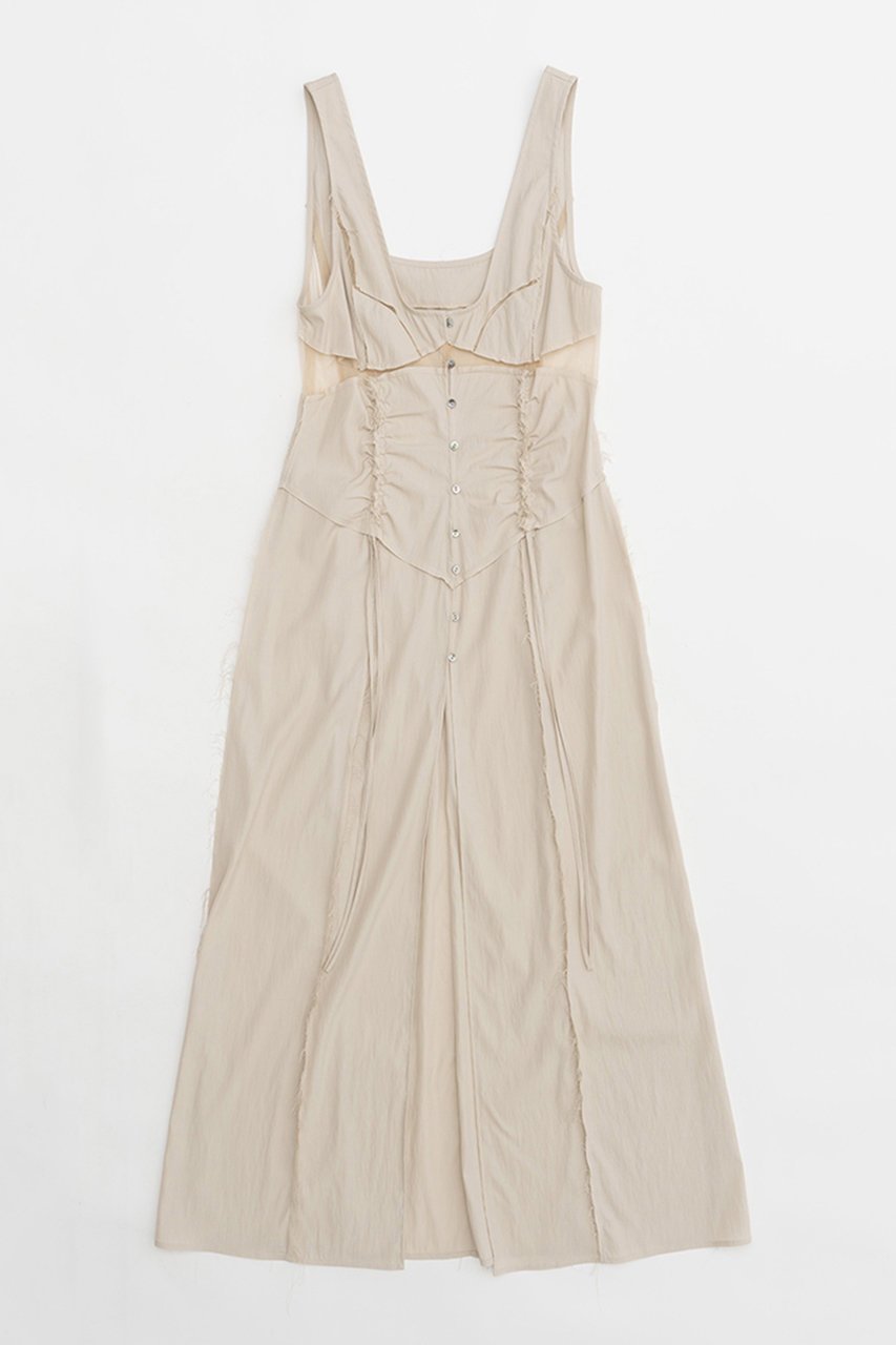 【プランク プロジェクト/PRANK PROJECT】のランジェリーロングキャミドレス / Lingerie Long Cami Dress 人気、トレンドファッション・服の通販 founy(ファニー) 　ファッション　Fashion　レディースファッション　Fashion for Women　ワンピース　Dresses　フォーマル・パーティードレス・結婚式用ドレス　Elegant & Casual Dresses　チュニック　Tunic Tops & Dresses　おすすめ　Recommended / Our Picks　ギャザー　Gathered, Ruffled　シアー　Sheer, See-Through　スリット　Slit, Slit Detail　チュニック　Tunic, Long Top　ドッキング　Docking, Mixed Material　バランス　Balance, Style Balance　フロント　Front, Front Design　ランジェリー　Lingerie, Intimate Wear　ロング　Long, Long-Length　 other-1|ID: prp329100003942434 ipo3291000000032915298