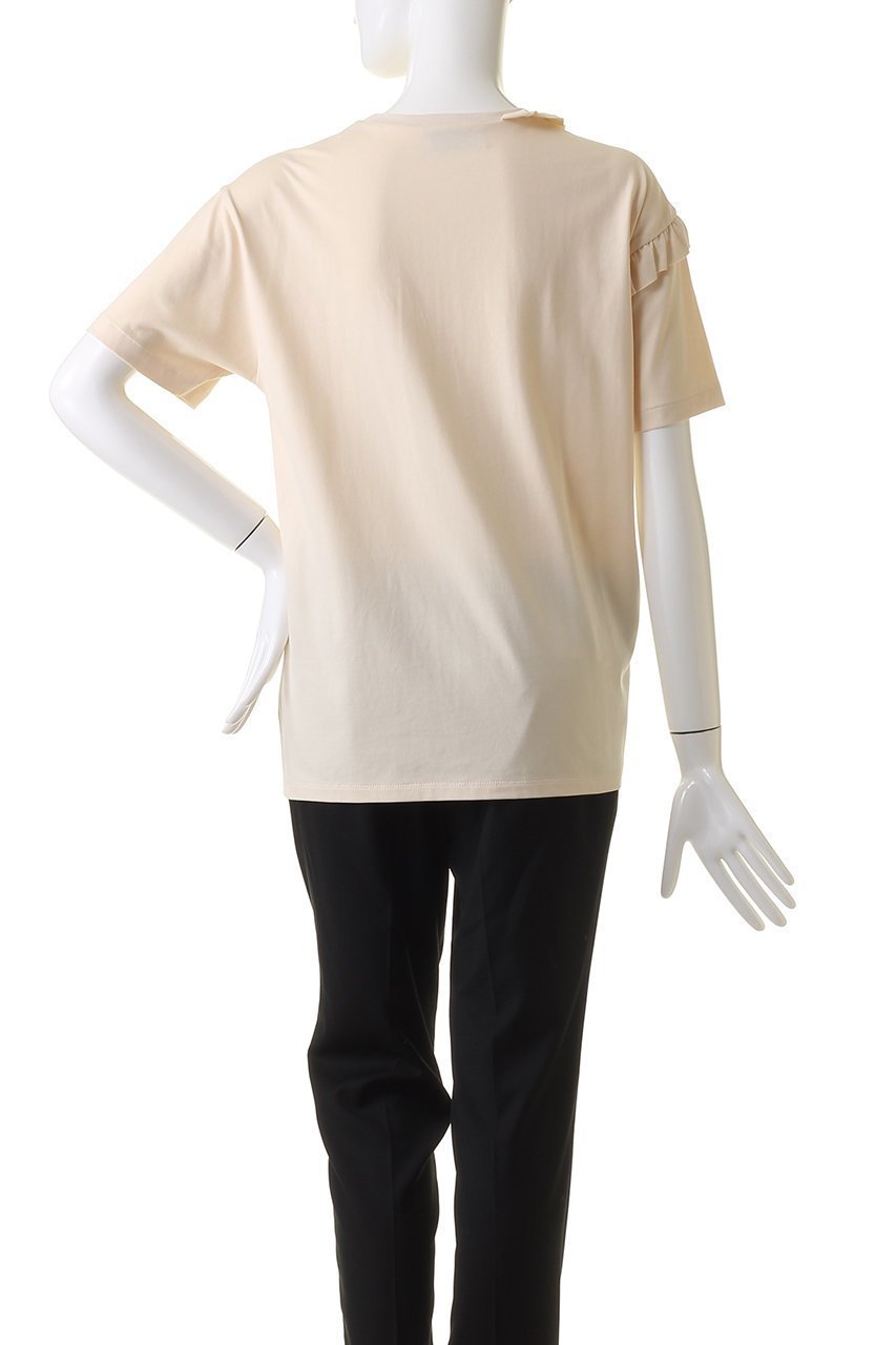 【ルール ロジェット/leur logette】のLotusギャザートップ 人気、トレンドファッション・服の通販 founy(ファニー) 　ファッション　Fashion　レディースファッション　Fashion for Women　トップス・カットソー　Cut & Sew Tops　シャツ・ブラウス・オフィスカジュアル　Elegant Blouses & Button-Ups　ロングTシャツ・Tシャツ　Longline T-Shirts & Tees　カットソー・ベーシックTシャツ　Cut-and-Sewn Tops / Stretch Tees & Basics　ギャザー　Gathered, Ruffled　ショート　Short, Short Length　シンプル　Simple, Minimal　スリーブ　Sleeve, Long Sleeve / Short Sleeve　夏　Summer　other-4|ID: prp329100003942435 ipo3291000000032913419
