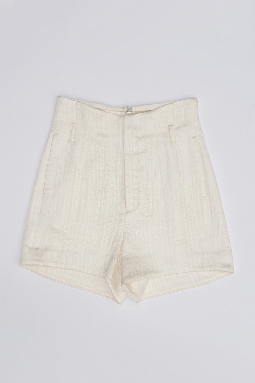 【プランク プロジェクト/PRANK PROJECT】のジャガードショートパンツ / Jacquard Short Pants インテリア・キッズ・メンズ・レディースファッション・服の通販 founy(ファウニー) 　ファッション　Fashion　レディースファッション　Fashion for Women　パンツ　Pants & Trousers　ショートパンツ・ハーフパンツ　High-Waisted & Relaxed Shorts　ショート　Short, Short Length　スタイリッシュ　Stylish, Fashionable　フロント　Front, Front Design　エレガント 上品　Elegant　WHT(ホワイト)|ID: prp329100003942445 ipo3291000000036831047