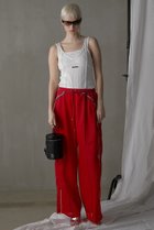 【プランク プロジェクト/PRANK PROJECT】のメッシュトラックパンツ / Mesh Track Pants 人気、トレンドファッション・服の通販 founy(ファニー) ファッション Fashion レディースファッション Fashion for Women パンツ Pants & Trousers おすすめ Recommended / Our Picks スポーティ Sporty, Casual Athletic セットアップ Set-Up, Coordinated Outfit ブライト Bright, Shiny ミックス Mix, Mixed Style メッシュ Mesh, Net Fabric レース Lace, Lace Fabric エレガント 上品 Elegant thumbnail RED(レッド)|ID: prp329100003942446 ipo3291000000032820076