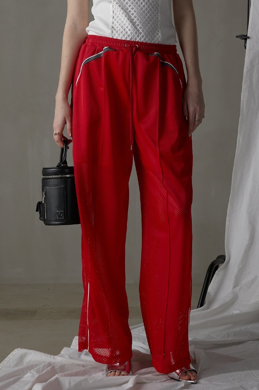 【プランク プロジェクト/PRANK PROJECT】のメッシュトラックパンツ / Mesh Track Pants 人気、トレンドファッション・服の通販 founy(ファニー) 　ファッション　Fashion　レディースファッション　Fashion for Women　パンツ　Pants & Trousers　おすすめ　Recommended / Our Picks　スポーティ　Sporty, Casual Athletic　セットアップ　Set-Up, Coordinated Outfit　ブライト　Bright, Shiny　ミックス　Mix, Mixed Style　メッシュ　Mesh, Net Fabric　レース　Lace, Lace Fabric　エレガント 上品　Elegant　other-2|ID: prp329100003942446 ipo3291000000032820077