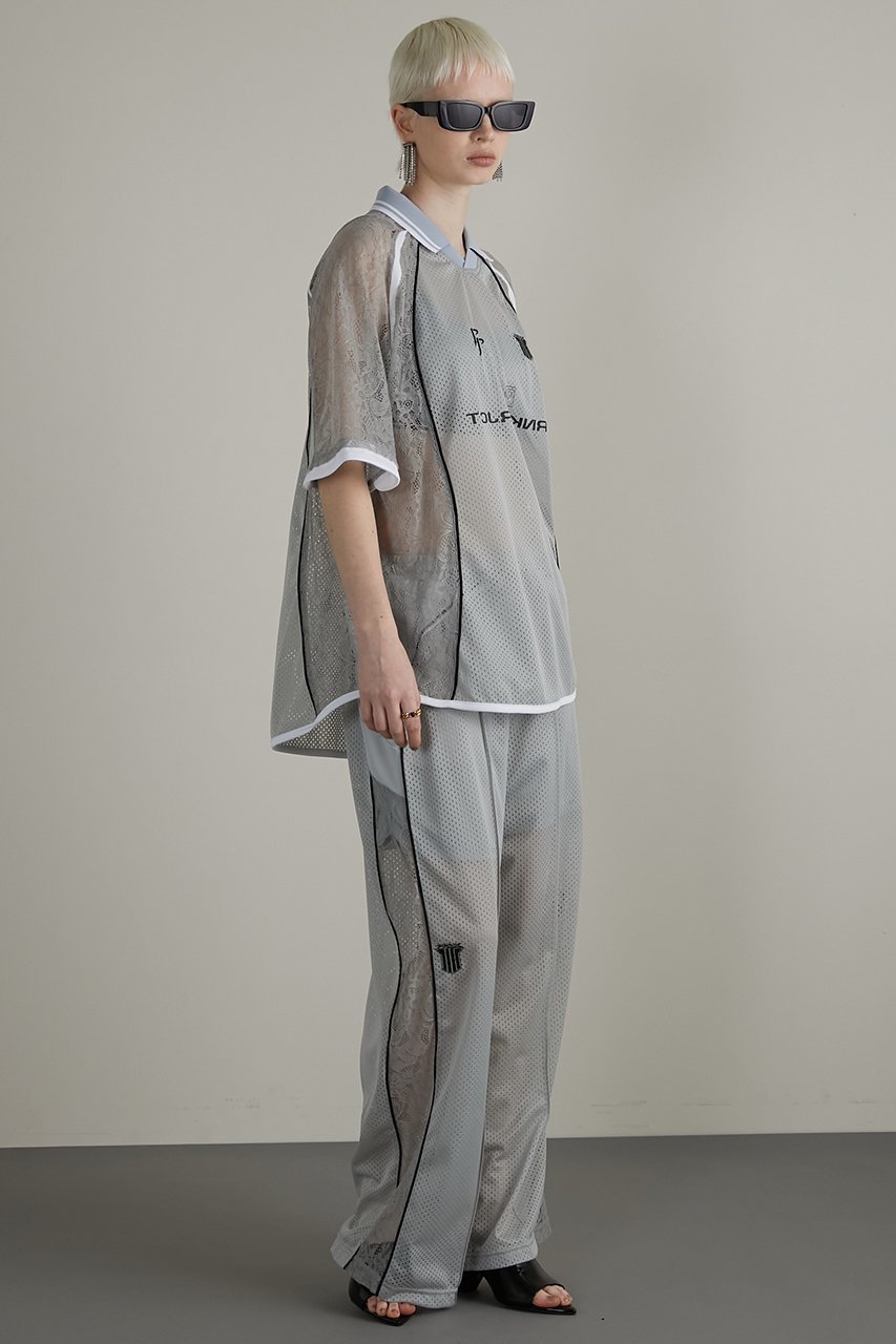 【プランク プロジェクト/PRANK PROJECT】のメッシュトラックパンツ / Mesh Track Pants 人気、トレンドファッション・服の通販 founy(ファニー) 　ファッション　Fashion　レディースファッション　Fashion for Women　パンツ　Pants & Trousers　おすすめ　Recommended / Our Picks　スポーティ　Sporty, Casual Athletic　セットアップ　Set-Up, Coordinated Outfit　ブライト　Bright, Shiny　ミックス　Mix, Mixed Style　メッシュ　Mesh, Net Fabric　レース　Lace, Lace Fabric　エレガント 上品　Elegant　other-3|ID: prp329100003942446 ipo3291000000035646175