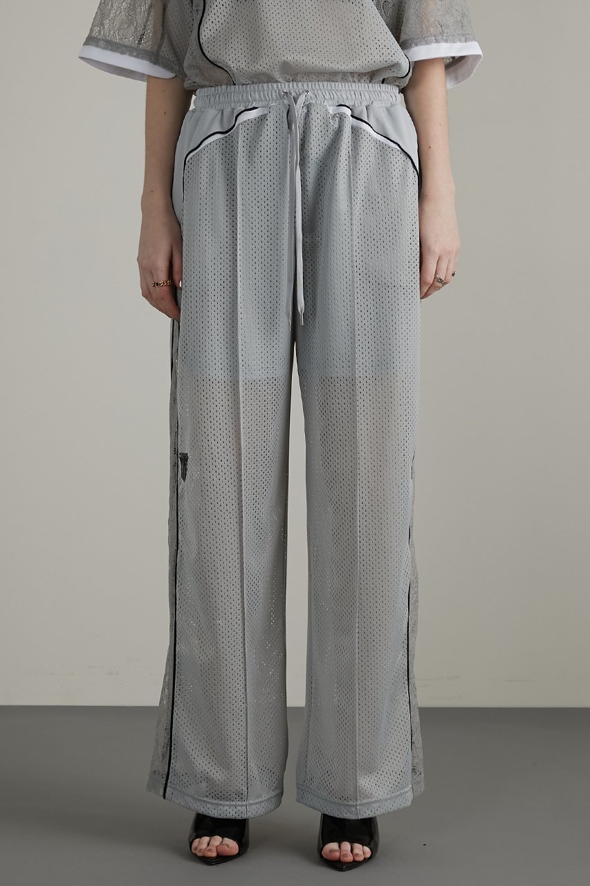 【プランク プロジェクト/PRANK PROJECT】のメッシュトラックパンツ / Mesh Track Pants 人気、トレンドファッション・服の通販 founy(ファニー) 　ファッション　Fashion　レディースファッション　Fashion for Women　パンツ　Pants & Trousers　おすすめ　Recommended / Our Picks　スポーティ　Sporty, Casual Athletic　セットアップ　Set-Up, Coordinated Outfit　ブライト　Bright, Shiny　ミックス　Mix, Mixed Style　メッシュ　Mesh, Net Fabric　レース　Lace, Lace Fabric　エレガント 上品　Elegant　other-4|ID: prp329100003942446 ipo3291000000035646177