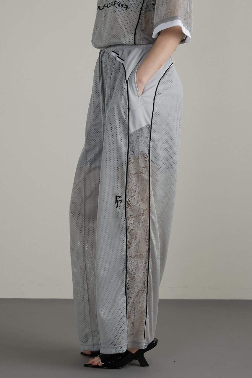 【プランク プロジェクト/PRANK PROJECT】のメッシュトラックパンツ / Mesh Track Pants 人気、トレンドファッション・服の通販 founy(ファニー) 　ファッション　Fashion　レディースファッション　Fashion for Women　パンツ　Pants & Trousers　おすすめ　Recommended / Our Picks　スポーティ　Sporty, Casual Athletic　セットアップ　Set-Up, Coordinated Outfit　ブライト　Bright, Shiny　ミックス　Mix, Mixed Style　メッシュ　Mesh, Net Fabric　レース　Lace, Lace Fabric　エレガント 上品　Elegant　other-5|ID: prp329100003942446 ipo3291000000035646180