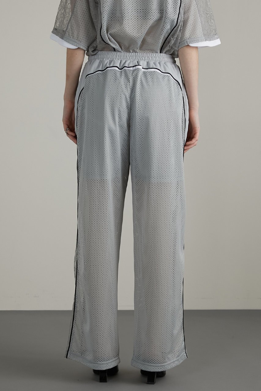 【プランク プロジェクト/PRANK PROJECT】のメッシュトラックパンツ / Mesh Track Pants 人気、トレンドファッション・服の通販 founy(ファニー) 　ファッション　Fashion　レディースファッション　Fashion for Women　パンツ　Pants & Trousers　おすすめ　Recommended / Our Picks　スポーティ　Sporty, Casual Athletic　セットアップ　Set-Up, Coordinated Outfit　ブライト　Bright, Shiny　ミックス　Mix, Mixed Style　メッシュ　Mesh, Net Fabric　レース　Lace, Lace Fabric　エレガント 上品　Elegant　other-6|ID: prp329100003942446 ipo3291000000035646183