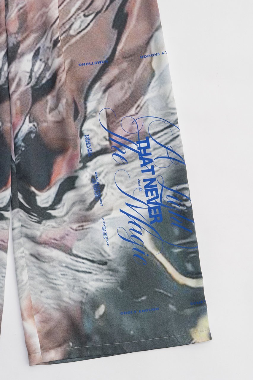【プランク プロジェクト/PRANK PROJECT】のマルチプリントイージーパンツ / Multi-Printed Easy Pants 人気、トレンドファッション・服の通販 founy(ファニー) 　ファッション　Fashion　レディースファッション　Fashion for Women　パンツ　Pants & Trousers　グラフィック　Graphic, Graphic Design　サテン　Satin, Glossy Fabric　シンプル　Simple, Minimal　タンク　Tank Top, Sleeveless Top　プリント　Print, Printed Pattern　ワイド　Wide, Wide Fit　other-3|ID: prp329100003942448 ipo3291000000032819062