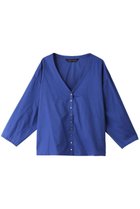 【ミズイロ インド/mizuiro ind】のV neck shirt シャツ blue|ID:prp329100003942506