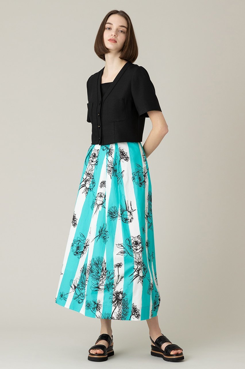 【アルアバイル/allureville】の【LOULOU WILLOUGHBY】トリッカーオックス半袖ジャケット 人気、トレンドファッション・服の通販 founy(ファニー) 　ファッション　Fashion　レディースファッション　Fashion for Women　アウター　Coat / Outerwear Collection　レディースジャケット・軽アウター　Jackets　オックス　Oxford Fabric　カーディガン　Cardigan, Knitwear　コンパクト　Compact, Small Size　ジャケット　Jacket, Outerwear　フォルム　Silhouette, Form　ブレード　Braid, Decorative Trim　半袖　Short Sleeve, Half Sleeve　other-4|ID: prp329100003942518 ipo3291000000032956140