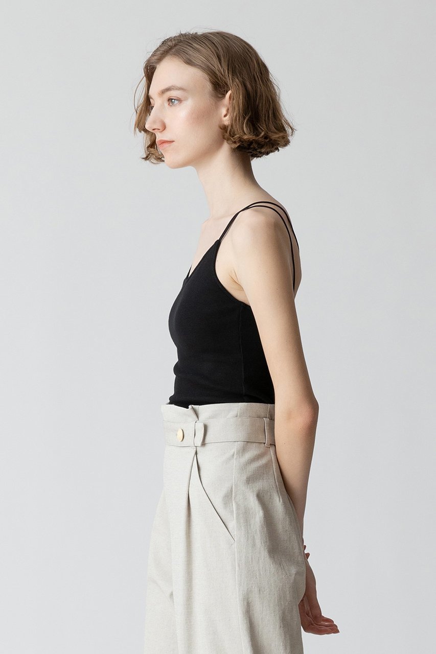 【アルアバイル/allureville】のナローストラップカップ付キャミソール 人気、トレンドファッション・服の通販 founy(ファニー) 　ファッション　Fashion　レディースファッション　Fashion for Women　トップス・カットソー　Cut & Sew Tops　キャミソール&ノースリーブ　Camisoles & Sleeveless Tops　シャツ・ブラウス・オフィスカジュアル　Elegant Blouses & Button-Ups　ロングTシャツ・Tシャツ　Longline T-Shirts & Tees　カットソー・ベーシックTシャツ　Cut-and-Sewn Tops / Stretch Tees & Basics　おすすめ　Recommended / Our Picks　アンダー　Underwear Essentials　キャミソール　Camisole, Spaghetti Strap Top　シアー　Sheer, See-Through　タンク　Tank Top, Sleeveless Top　トレンド　Trend, Trending Now　メッシュ　Mesh, Net Fabric　other-5|ID: prp329100003942520 ipo3291000000032922370