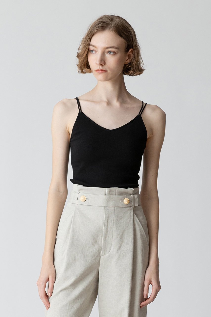 【アルアバイル/allureville】のナローストラップカップ付キャミソール 人気、トレンドファッション・服の通販 founy(ファニー) 　ファッション　Fashion　レディースファッション　Fashion for Women　トップス・カットソー　Cut & Sew Tops　キャミソール&ノースリーブ　Camisoles & Sleeveless Tops　シャツ・ブラウス・オフィスカジュアル　Elegant Blouses & Button-Ups　ロングTシャツ・Tシャツ　Longline T-Shirts & Tees　カットソー・ベーシックTシャツ　Cut-and-Sewn Tops / Stretch Tees & Basics　おすすめ　Recommended / Our Picks　アンダー　Underwear Essentials　キャミソール　Camisole, Spaghetti Strap Top　シアー　Sheer, See-Through　タンク　Tank Top, Sleeveless Top　トレンド　Trend, Trending Now　メッシュ　Mesh, Net Fabric　other-7|ID: prp329100003942520 ipo3291000000032922387