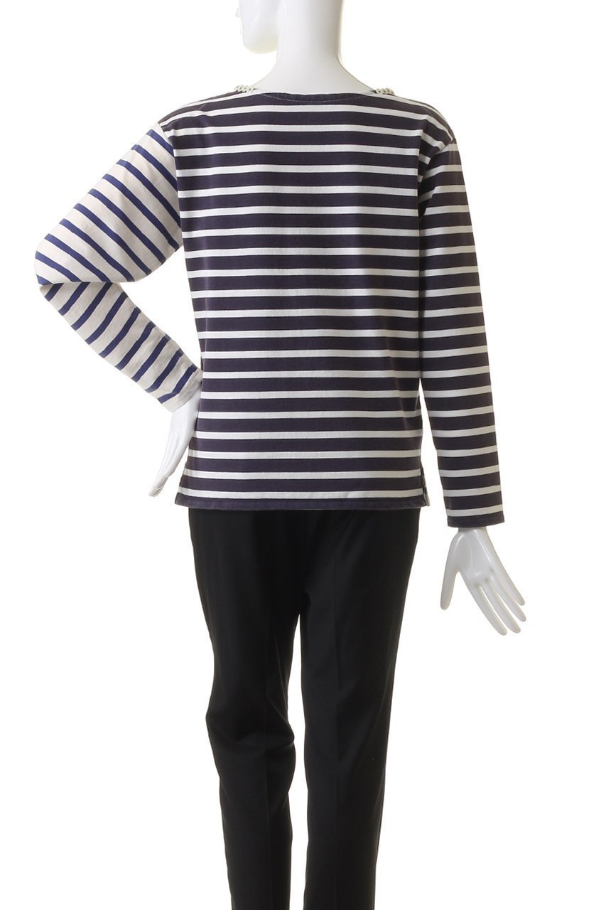 【カレンテージ/CURRENTAGE】のPearly king&Queenバスクシャツ 人気、トレンドファッション・服の通販 founy(ファニー) 　ファッション　Fashion　レディースファッション　Fashion for Women　トップス・カットソー　Cut & Sew Tops　シャツ・ブラウス・オフィスカジュアル　Elegant Blouses & Button-Ups　ロングTシャツ・Tシャツ　Longline T-Shirts & Tees　カットソー・ベーシックTシャツ　Cut-and-Sewn Tops / Stretch Tees & Basics　アシンメトリー　Asymmetrical Style　カットソー　Cut and Sewn Top　スリーブ　Sleeve, Long Sleeve / Short Sleeve　バスク　Basque, Basque Style　ロング　Long, Long-Length　other-4|ID: prp329100003944186 ipo3291000000035785916