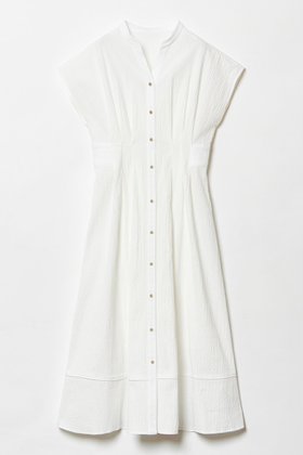 【アルアバイル/allureville】の【LOULOU WILLOUGHBY】リップルタックワンピース 人気、トレンドファッション・服の通販 founy(ファニー) ファッション Fashion レディースファッション Fashion for Women ワンピース Dresses チュニック Tunic Tops & Dresses スタンド Stand Collar, Upright Stand スリーブ Sleeve, Long Sleeve / Short Sleeve チュニック Tunic, Long Top フィット Fit, Slim Fit フレンチ French, French Style ロング Long, Long-Length 夏 Summer |ID:prp329100003944190