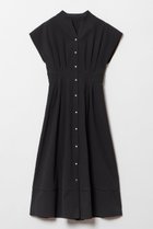 【アルアバイル/allureville】の【LOULOU WILLOUGHBY】リップルタックワンピース 人気、トレンドファッション・服の通販 founy(ファニー) ファッション Fashion レディースファッション Fashion for Women ワンピース Dresses チュニック Tunic Tops & Dresses スタンド Stand Collar, Upright Stand スリーブ Sleeve, Long Sleeve / Short Sleeve チュニック Tunic, Long Top フィット Fit, Slim Fit フレンチ French, French Style ロング Long, Long-Length 夏 Summer thumbnail ブラック|ID: prp329100003944190 ipo3291000000032916589