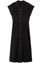 【アルアバイル/allureville】の【LOULOU WILLOUGHBY】リップルタックワンピース 人気、トレンドファッション・服の通販 founy(ファニー) ファッション Fashion レディースファッション Fashion for Women ワンピース Dresses チュニック Tunic Tops & Dresses スタンド Stand Collar, Upright Stand スリーブ Sleeve, Long Sleeve / Short Sleeve チュニック Tunic, Long Top フィット Fit, Slim Fit フレンチ French, French Style ロング Long, Long-Length 夏 Summer thumbnail ブラック2|ID: prp329100003944190 ipo3291000000032916607