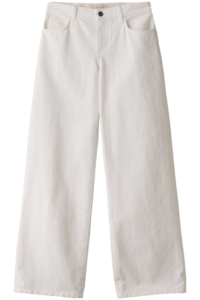 【ザ ロウ/THE ROW】のEGLITTA JEAN インテリア・キッズ・メンズ・レディースファッション・服の通販 founy(ファニー) 　ファッション　Fashion　レディースファッション　Fashion for Women　パンツ　Pants & Trousers　デニムパンツ・ジーンズ・美脚デニム　Denim Jeans & Pants　シンプル　Simple, Minimal　ジーンズ　Jeans, Denim Pants　ストレート　Straight, Straight Cut　デニム　Denim, Jeans Material　定番　Standard, Basic Item　ホワイト|ID: prp329100003944206 ipo3291000000032820775