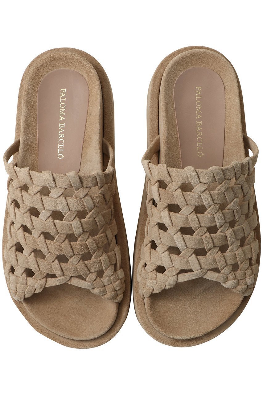 【パロマバルセロ/PALOMA BARCELO】のNADIRA レザーメッシュ厚底サンダル 人気、トレンドファッション・服の通販 founy(ファニー) 　ファッション　Fashion　レディースファッション　Fashion for Women　サマー　Summer, Summer Style　サンダル　Sandals, Summer Shoes　デニム　Denim, Jeans Material　ドレス　Dress, One-Piece　バランス　Balance, Style Balance　メッシュ　Mesh, Net Fabric　厚底　Platform Shoes　夏　Summer　春　Spring　S/S・春夏　SS, Spring/Summer, Warm Season　other-4|ID: prp329100003944208 ipo3291000000032851811