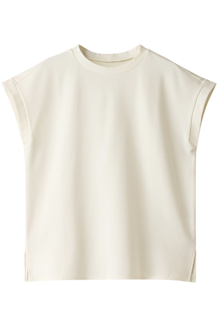 【アドーア/ADORE】のイージージャージーカットソー インテリア・キッズ・メンズ・レディースファッション・服の通販 founy(ファニー) 　ファッション　Fashion　レディースファッション　Fashion for Women　トップス・カットソー　Cut & Sew Tops　シャツ・ブラウス・オフィスカジュアル　Elegant Blouses & Button-Ups　ロングTシャツ・Tシャツ　Longline T-Shirts & Tees　カットソー・ベーシックTシャツ　Cut-and-Sewn Tops / Stretch Tees & Basics　ウォッシャブル　Machine Washable　ショート　Short, Short Length　ストレッチ　Stretch, Stretchy Fabric　スリーブ　Sleeve, Long Sleeve / Short Sleeve　ボトム　Bottoms, Lower Wear　夏　Summer　定番　Standard, Basic Item　オフホワイト|ID: prp329100003944219 ipo3291000000032894390