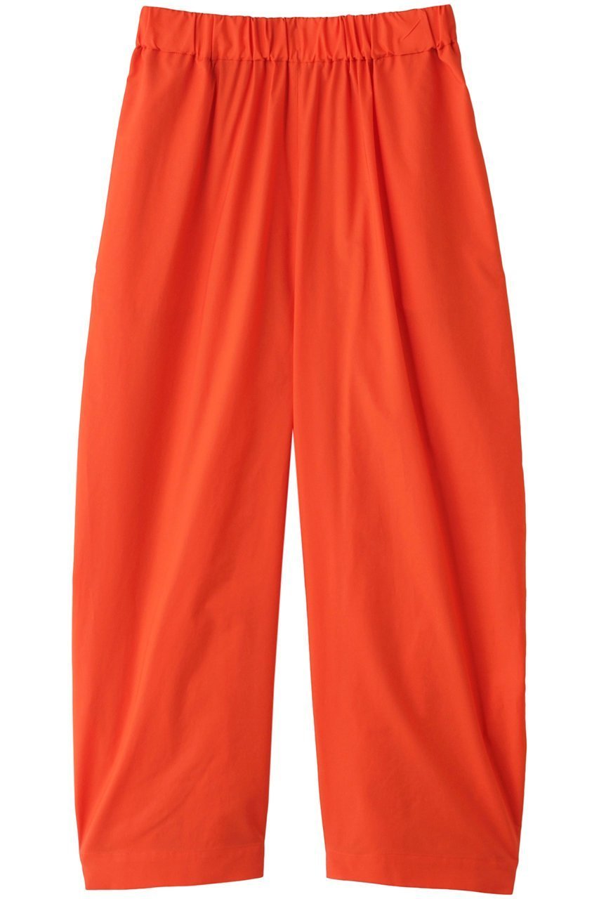 【プレインピープル/PLAIN PEOPLE】のタイプライターバンディングパンツ インテリア・キッズ・メンズ・レディースファッション・服の通販 founy(ファニー) 　ファッション　Fashion　レディースファッション　Fashion for Women　パンツ　Pants & Trousers　クロップド　Cropped, Short Length　タイプライター　Typewriter Fabric, Crisp Cotton　オレンジ|ID: prp329100003944236 ipo3291000000035581378