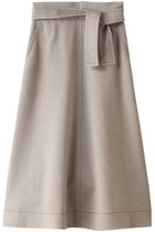 【アルアバイル/allureville】のリノツイルステッチフレアースカート ベージュ|ID: prp329100003944246 ipo3291000000032822469