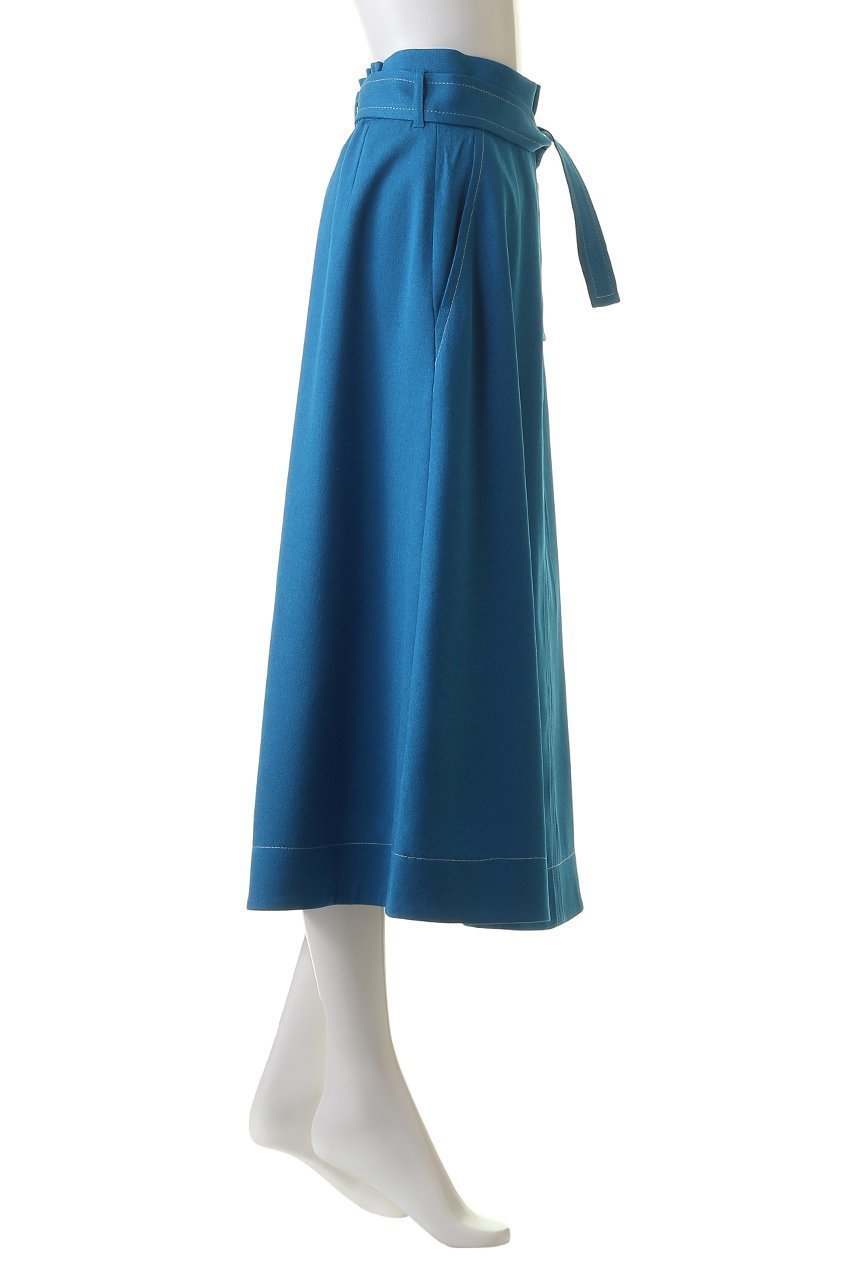 【アルアバイル/allureville】のリノツイルステッチフレアースカート 人気、トレンドファッション・服の通販 founy(ファニー) 　ファッション　Fashion　レディースファッション　Fashion for Women　スカート　Skirts　ロングスカート　Long Skirts / Maxi & Midi Skirts　シンプル　Simple, Minimal　フェミニン　Feminine, Girly　フレア　Flare, Flared　ロング　Long, Long-Length　ワーク　Workwear, Utility Style　other-3|ID: prp329100003944246 ipo3291000000032822473