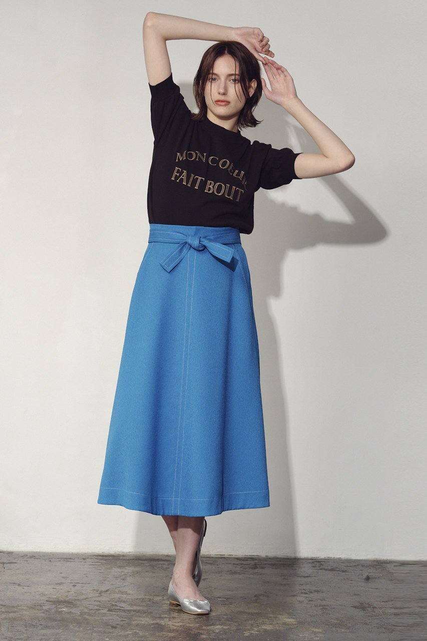 【アルアバイル/allureville】のリノツイルステッチフレアースカート 人気、トレンドファッション・服の通販 founy(ファニー) ファッション Fashion レディースファッション Fashion for Women スカート Skirts ロングスカート Long Skirts / Maxi & Midi Skirts シンプル Simple, Minimal フェミニン Feminine, Girly フレア Flare, Flared ロング Long, Long-Length ワーク Workwear, Utility Style 再入荷 Restock / Back in Stock other-7|ID: prp329100003944246 ipo3291000000035054150