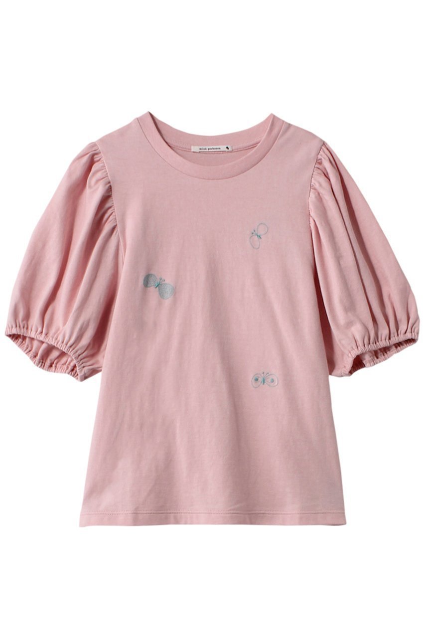 【ミナ ペルホネン/mina perhonen / KIDS】の【KIDS】choucho トップス ネイビー 150/12Y インテリア・キッズ・メンズ・レディースファッション・服の通販 founy(ファニー) 　ファッション　Fashion　キッズファッション　Fashion for Kids　トップス・カットソー　Cut & Sew Tops　ピンク|ID: prp329100003945637 ipo3291000000036192609