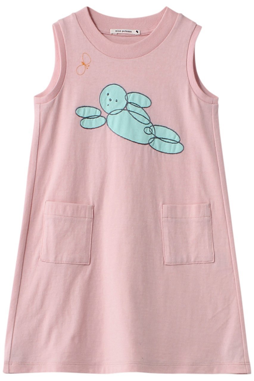 【ミナ ペルホネン/mina perhonen / KIDS】の【KIDS】amitie ワンピース ネイビー 100/3Y インテリア・キッズ・メンズ・レディースファッション・服の通販 founy(ファニー) 　ファッション　Fashion　キッズファッション　Fashion for Kids　ワンピース　Dresses　プリント　Print, Printed Pattern　夏　Summer　ピンク|ID: prp329100003945639 ipo3291000000036236756