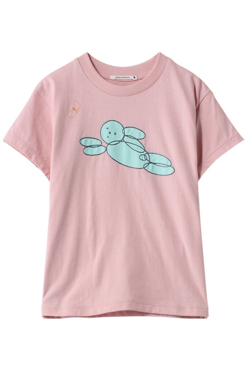 【ミナ ペルホネン/mina perhonen / KIDS】の【KIDS】amitie トップス インテリア・キッズ・メンズ・レディースファッション・服の通販 founy(ファニー) ファッション Fashion キッズファッション Fashion for Kids トップス・カットソー Cut & Sew Tops プリント Print, Printed Pattern 夏 Summer 春 Spring S/S・春夏 SS, Spring/Summer, Warm Season ピンク|ID: prp329100003945640 ipo3291000000036236766