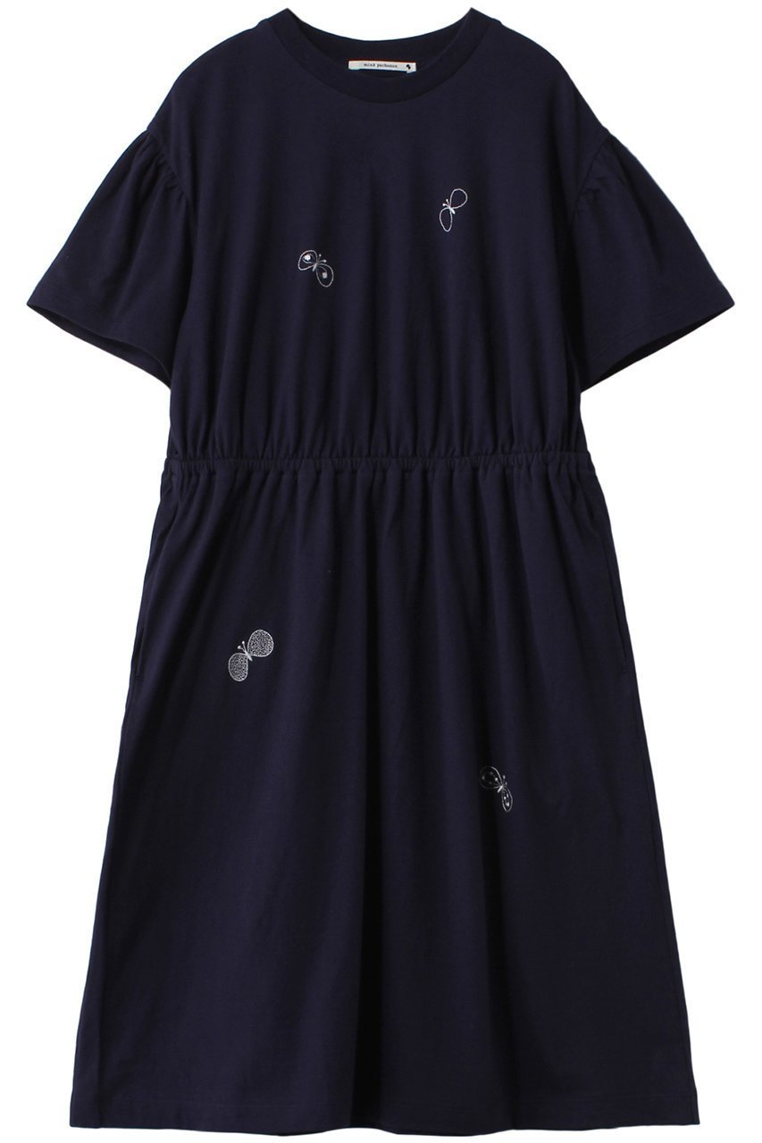 【ミナ ペルホネン/mina perhonen / KIDS】の【KIDS】choucho ワンピース ネイビー 130/8Y インテリア・キッズ・メンズ・レディースファッション・服の通販 founy(ファニー) ファッション Fashion キッズファッション Fashion for Kids ワンピース Dresses 旅行 Travel ネイビー|ID: prp329100003945641 ipo3291000000036236773