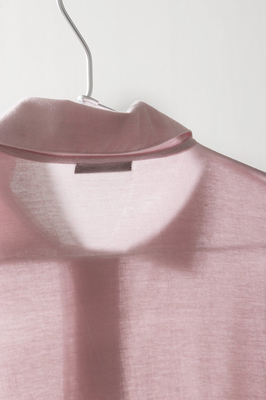 【アロー/aLORS】のPolo shirt Nectar 人気、トレンドファッション・服の通販 founy(ファニー) 　ファッション　Fashion　レディースファッション　WOMEN　トップス・カットソー　Tops/Tshirt　シャツ/ブラウス　Shirts/Blouses　ロング / Tシャツ　T-Shirts　ポロシャツ　Polo Shirts　カットソー　Cut and Sewn　スリーブ　Sleeve　ロング　Long　エレガント 上品　Elegant　other-4|ID: prp329100003948474 ipo3291000000031454485