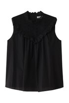 【ビリティス ディセッタン/Bilitis dix-sept ans】のハイネックレースブラウス ブラック|ID: prp329100003948480 ipo3291000000035823215