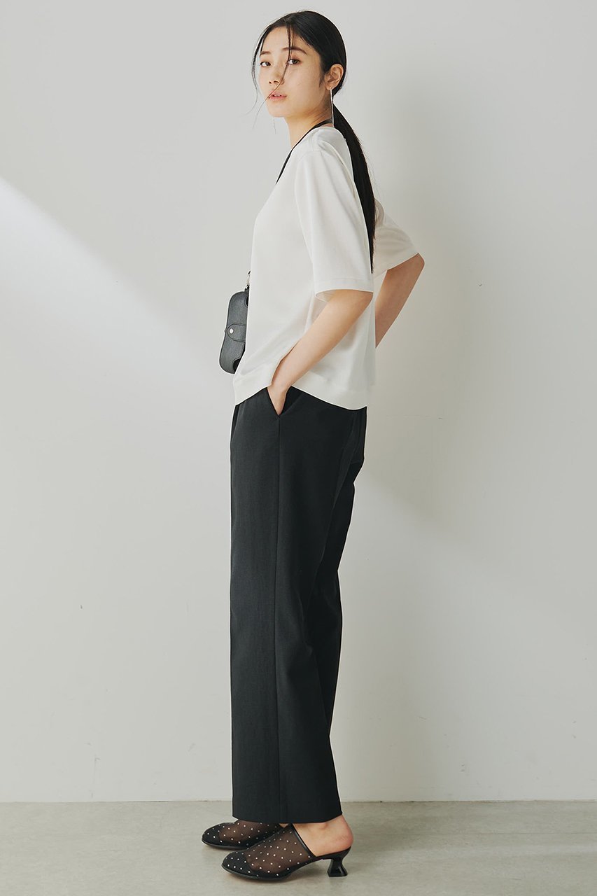【ウィムガゼット/Whim Gazette】のストレッチブッチャーパンツ 人気、トレンドファッション・服の通販 founy(ファニー) 　ファッション　Fashion　レディースファッション　WOMEN　パンツ　Pants　おすすめ　Recommend　ストレッチ　Stretch　セットアップ　Set Up　センター　Center　ベビー　Baby　ベーシック　Basic　エレガント 上品　Elegant　再入荷　Restock/Back In Stock/Re Arrival　夏　Summer　春　Spring　S/S・春夏　Ss・Spring/Summer　other-3|ID: prp329100003948487 ipo3291000000031249627