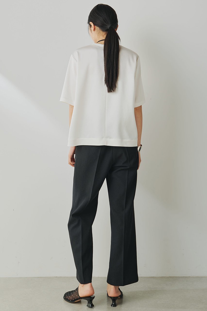 【ウィムガゼット/Whim Gazette】のストレッチブッチャーパンツ 人気、トレンドファッション・服の通販 founy(ファニー) 　ファッション　Fashion　レディースファッション　WOMEN　パンツ　Pants　おすすめ　Recommend　ストレッチ　Stretch　セットアップ　Set Up　センター　Center　ベビー　Baby　ベーシック　Basic　エレガント 上品　Elegant　再入荷　Restock/Back In Stock/Re Arrival　夏　Summer　春　Spring　S/S・春夏　Ss・Spring/Summer　other-4|ID: prp329100003948487 ipo3291000000031249629