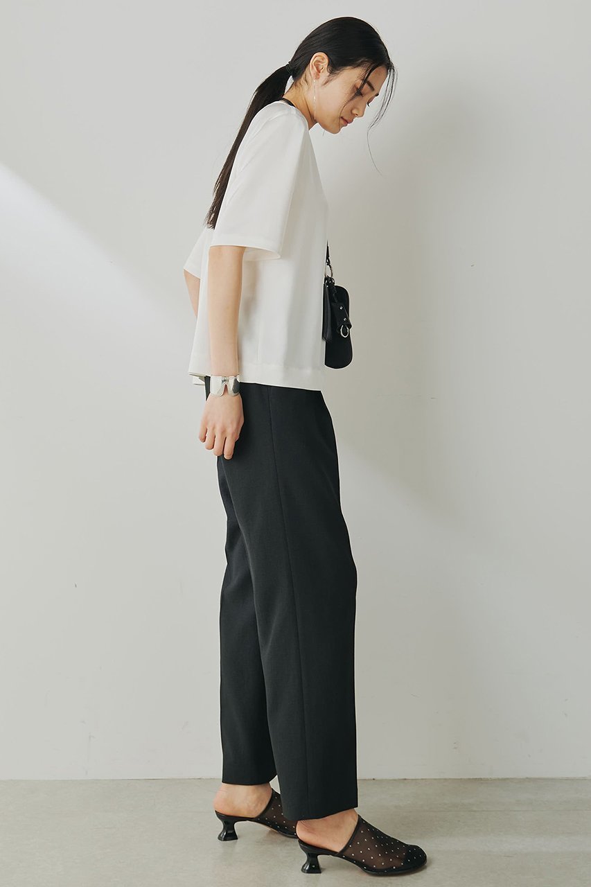 【ウィムガゼット/Whim Gazette】のストレッチブッチャーパンツ 人気、トレンドファッション・服の通販 founy(ファニー) 　ファッション　Fashion　レディースファッション　WOMEN　パンツ　Pants　おすすめ　Recommend　ストレッチ　Stretch　セットアップ　Set Up　センター　Center　ベビー　Baby　ベーシック　Basic　エレガント 上品　Elegant　再入荷　Restock/Back In Stock/Re Arrival　夏　Summer　春　Spring　S/S・春夏　Ss・Spring/Summer　other-5|ID: prp329100003948487 ipo3291000000031323710
