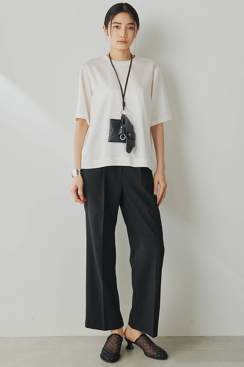【ウィムガゼット/Whim Gazette】のストレッチブッチャーパンツ インテリア・キッズ・メンズ・レディースファッション・服の通販 founy(ファニー) 　ファッション　Fashion　レディースファッション　Fashion for Women　パンツ　Pants & Trousers　おすすめ　Recommended / Our Picks　ストレッチ　Stretch, Stretchy Fabric　セットアップ　Set-Up, Coordinated Outfit　センター　Center, Center Line　ベビー　Baby, Babywear　ベーシック　Basic, Essential　エレガント 上品　Elegant　夏　Summer　春　Spring　S/S・春夏　SS, Spring/Summer, Warm Season　ブラック|ID: prp329100003948487 ipo3291000000032899866