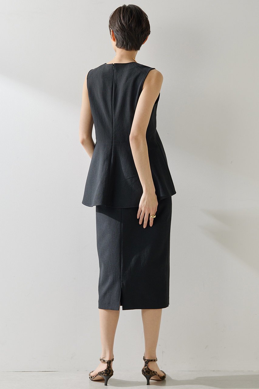 【ウィムガゼット/Whim Gazette】のストレッチブッチャースカート 人気、トレンドファッション・服の通販 founy(ファニー) 　ファッション　Fashion　レディースファッション　WOMEN　スカート　Skirt　おすすめ　Recommend　ストレッチ　Stretch　スリット　Slit　セットアップ　Set Up　タイトスカート　Tight Skirt　ベビー　Baby　ベーシック　Basic　ミドル　Middle　エレガント 上品　Elegant　再入荷　Restock/Back In Stock/Re Arrival　夏　Summer　春　Spring　S/S・春夏　Ss・Spring/Summer　other-5|ID: prp329100003948488 ipo3291000000031323714