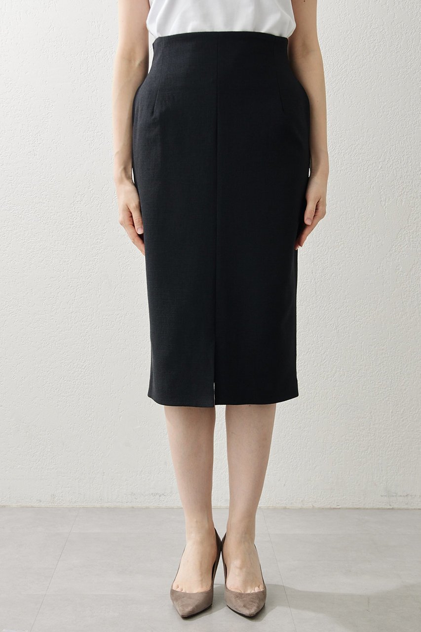 【ウィムガゼット/Whim Gazette】のストレッチブッチャースカート 人気、トレンドファッション・服の通販 founy(ファニー) 　ファッション　Fashion　レディースファッション　WOMEN　スカート　Skirt　おすすめ　Recommend　ストレッチ　Stretch　スリット　Slit　セットアップ　Set Up　タイトスカート　Tight Skirt　ベビー　Baby　ベーシック　Basic　ミドル　Middle　エレガント 上品　Elegant　再入荷　Restock/Back In Stock/Re Arrival　夏　Summer　春　Spring　S/S・春夏　Ss・Spring/Summer　other-6|ID: prp329100003948488 ipo3291000000031323715