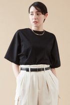 【マルティニーク/martinique】のESSENTIAL BIG T 人気、トレンドファッション・服の通販 founy(ファニー) ファッション Fashion レディースファッション WOMEN トップス・カットソー Tops/Tshirt シャツ/ブラウス Shirts/Blouses ロング / Tシャツ T-Shirts カットソー Cut and Sewn おすすめ Recommend ショート Short シンプル Simple スリーブ Sleeve ビッグ Big 夏 Summer thumbnail ブラック|ID: prp329100003948489 ipo3291000000030865613