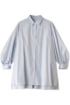 【ミディウミソリッド/MIDIUMISOLID】のslit slv tunic shirt シャツ l.blue|ID:prp329100003948496