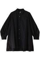 【ミディウミソリッド/MIDIUMISOLID】のslit slv tunic shirt シャツ black|ID: prp329100003948496 ipo3291000000026042295