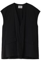 【ミディウミソリッド/MIDIUMISOLID】のV neck trad vest ベスト 人気、トレンドファッション・服の通販 founy(ファニー) ファッション Fashion レディースファッション WOMEN アウター Coat Outerwear トップス・カットソー Tops/Tshirt キャミソール / ノースリーブ No Sleeves シャツ/ブラウス Shirts/Blouses ベスト/ジレ Gilets/Vests おすすめ Recommend なめらか Smooth インナー Inner シアー Sheer タートルネック Turtleneck トレンド Trend ノースリーブ No Sleeve バランス Balance ファブリック Fabric フラップ Flap ベスト Vest ポケット Pocket 今季 This Season thumbnail black|ID: prp329100003948497 ipo3291000000029988445