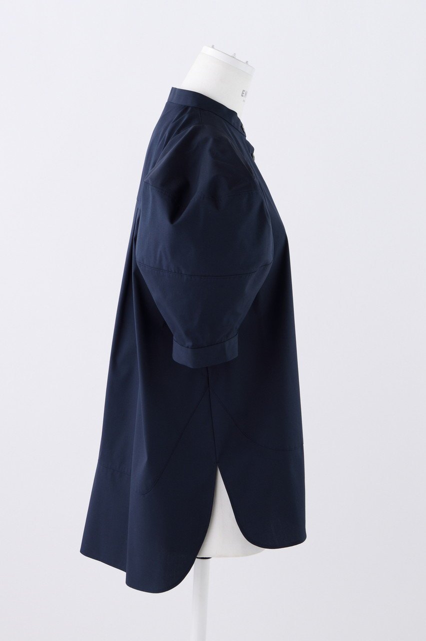 【エンフォルド/ENFOLD】のC/PEブロード ボリュームスリーブSH/シャツ 人気、トレンドファッション・服の通販 founy(ファニー) 　ファッション　Fashion　レディースファッション　Fashion for Women　トップス・カットソー　Cut & Sew Tops　シャツ・ブラウス・オフィスカジュアル　Elegant Blouses & Button-Ups　ボリューム袖・フリルスリーブブラウス　Voluminous & Ruffle Sleeves / Puffy Sleeve Tops　ショート　Short, Short Length　スリーブ　Sleeve, Long Sleeve / Short Sleeve　ブロード　Broadcloth, Fine Cotton　other-4|ID: prp329100003951687 ipo3291000000032911264