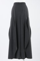 【エンフォルド/ENFOLD】のT/Wトロ Wave ドレープTR/トラウザー・パンツ チャコールグレー|ID: prp329100003951689 ipo3291000000036751397